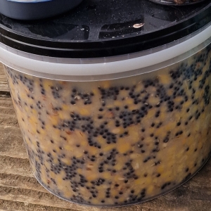 Lodge lakes maize and hemp buckets